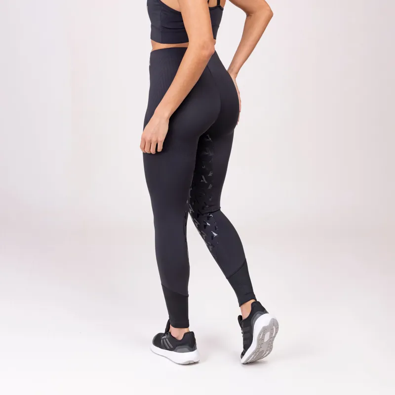 Aubrion React Sculpt Riding Tights in Shadow-2